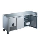UA007 U-Series 267 Ltr 3 Door Stainless Steel Refrigerated Prep Counter