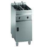 Image of EVO2200 P 2 x 7-8 Ltr Electric Freestanding Twin Tank Fryer With Oil Filtration (2 x Baskets)