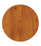 GR575 Pre-drilled Round Table Top Pine 700mm