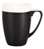 Monochrome DR687 Profile Mug Onyx Black 340ml (Pack of 12)