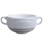 V8230 Bianco Handled Soup Cups 284ml (Pack of 36)
