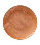 Crushed Velvet Copper Coupe Plate 164mm (Pack of 6)