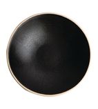 FA319 Canvas Shallow Tapered Bowl Delhi Black 200mm (Pack of 6)