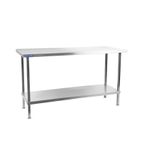 DR350 1500mm Self Assembly Stainless Steel Centre Table