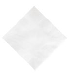 Image of GJ108 Lunch Napkin White 33x33cm 3ply 1/4 Fold (Pack of 1000)