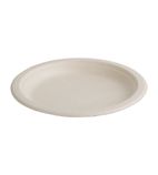 FC545 Bagasse Round Plates Natural Colour 260mm (Pack of 50)