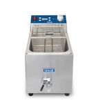 Image of Lynx Prime LPDFT 8 Ltr Electric Countertop Single Tank Fryer (1 x Basket)