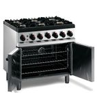 Opus 700 OD7007/N Natural Gas 6 Burner Dual Fuel Range