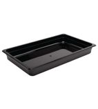 Image of U454 Polycarbonate 1/1 Gastronorm Container 65mm Black