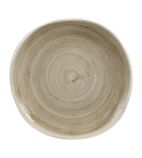 Patina HC801 Antique Organic Round Plates Taupe 264mm