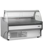 BCG150WHV2 1580mm Wide Curved Glass Serve Over Counter Display Fridge