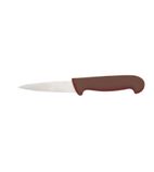 E4106A Paring Knife 3 1/2 inch Blade Brown