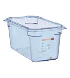 GP580 ABS Food Storage Container Blue GN 1/3 150mm
