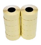 GH165 Plain Labels for Single Line Pricing Gun (Pack of 15,000)