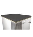 DT266 Weatherproof Cold Room Roof Anthracite Grey 1300 x 1600mm