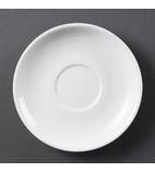 Whiteware CB468 Stacking Saucer 150mm Fits cup CB467 (Pack of 12)