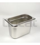 Image of TA36 Heavy Duty Stainless Steel 1/4 Gastronorm Tray 150mm