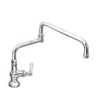 Image of AquaJet AJ-B-1DJ18L 1/2 Inch Sink Tap With Lever Control And Swivel Spout