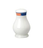 New Horizons W028 Chequered Border Sandringham Salt Shakers