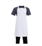 Image of A521 Bib Apron White