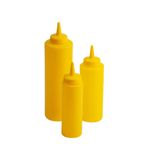 Image of CZ651 Squeeze Sauce Bottle Yellow 8oz