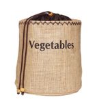 ED099 KitchenCraft Natural Elements Vegetable Jute Sack