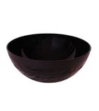 D7787BK Bowl Black 24cm Polycarbonate