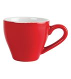 Café GK070 Espresso Cups Red 100ml (Pack of 12)