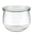 FT200 Weck Glasses With Lid 580ml (Pack of 6)