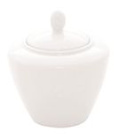V9493 Simplicity White Covered Sugar Bowls (Pack of 6)