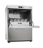 G500 DUO 500mm 25 Pint Undercounter Glasswasher With Drain Pump, Rinse Boost Pump & Break Tank - 13 Amp Plug in