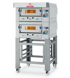 Image of EGA-2-N EGA-2 Heavy Duty Natural Gas Twin Deck Pizza Oven