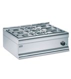 Silverlink 600 BM7C 3 x 1/6GN; 6 x 1/4GN Electric Countertop Dry Heat Bain Marie + Dish Pack