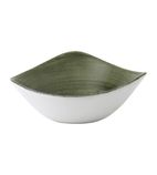 Patina FD867 Lotus Bowl Burnished Green 178mm (Pack of 12)