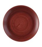 Patina Evolve FS882 Coupe Plate Red Rust 219mm (Pack of 12)