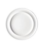 Heritage DW153 Raised Rim Plates White 253mm