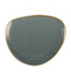 Image of Kiln GP342 Triangular Side Plates Ocean 230mm (Pack of 6)