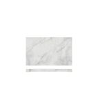DH882 1/3 Gastro White Marble Effect Display Slab