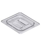 E4086 Gastronorm Plain Lid Polycarbonate 1/6 Clear