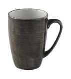 Image of FS902 Stonecast Patina Profile Mug Iron Black 340ml (Pack of 12)
