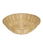 Image of Y570 Wicker Round Bread Basket (Pack of 6)