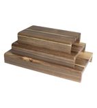 Image of CP697 Acacia Wood Riser Set (Pack of 3)