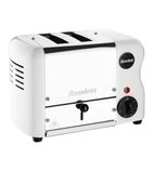 CH178 Esprit 2 Slice White Toaster With 2 x Elements & Sandwich Cage