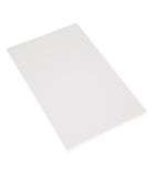 GK853 Zero Melamine Platter White GN 1/4