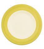 V2970 Rio Yellow Slimline Plates 157mm (Pack of 36)