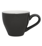 Café GK072 Espresso Cups Charcoal 100ml (Pack of 12)