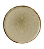 FR085 Harvest Linen Organic Coupe Flat Plate 317mm (Pack of 6)