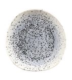 FC128 Studio Prints Mineral Blue Centre Organic Round Plates 186mm (Pack of 12)