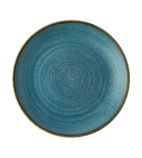 CX663 Stonecast Raw Evolve Coupe Plates Teal 220mm (Pack of 12)