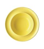 Image of DW148 Raised Rim Bowls Yellow 205mm (Pack of 4)